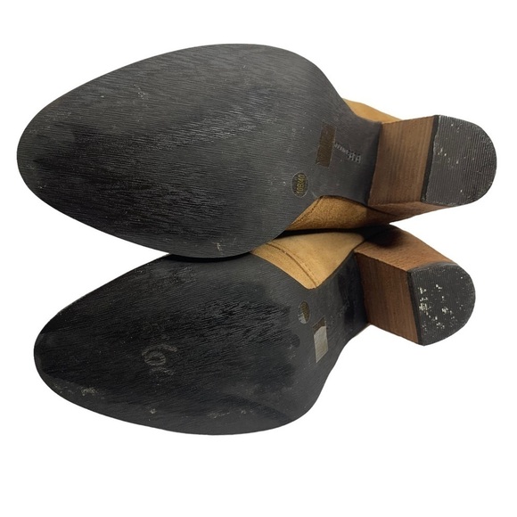 BCBG Generation Pl-Paxton Style Whiskey Color Suede Lace Bootie 3.5” Heel Bootie - Picture 8 of 8